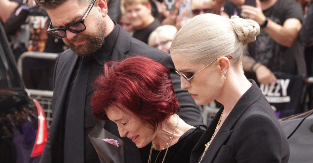 picture of Jack Osbourne, Sharon Osbourne and kelly Osbourne