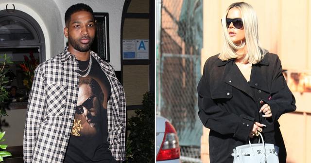 tristan thompson looks guilty for affair in kardashians scene