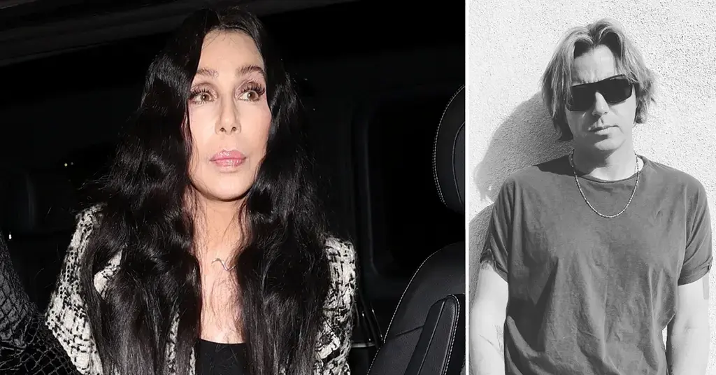 Composite photo of Cher and Elijah Blue Allman