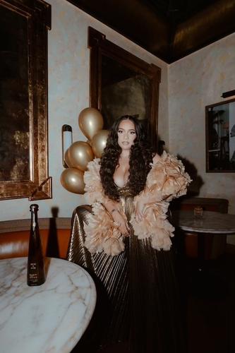 celebrity photographer raven ravie b varona celebrated her rd birthday with a soul train party in la with tequila and friends jordankelseyknight