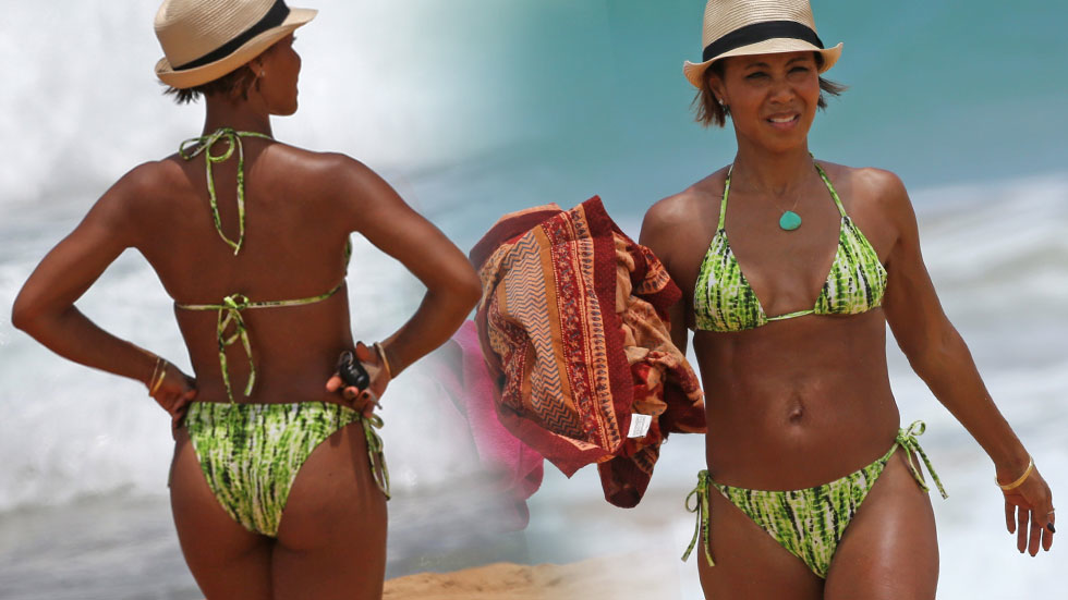 Jada Pinkett Smith Bikini Willow Hawaii