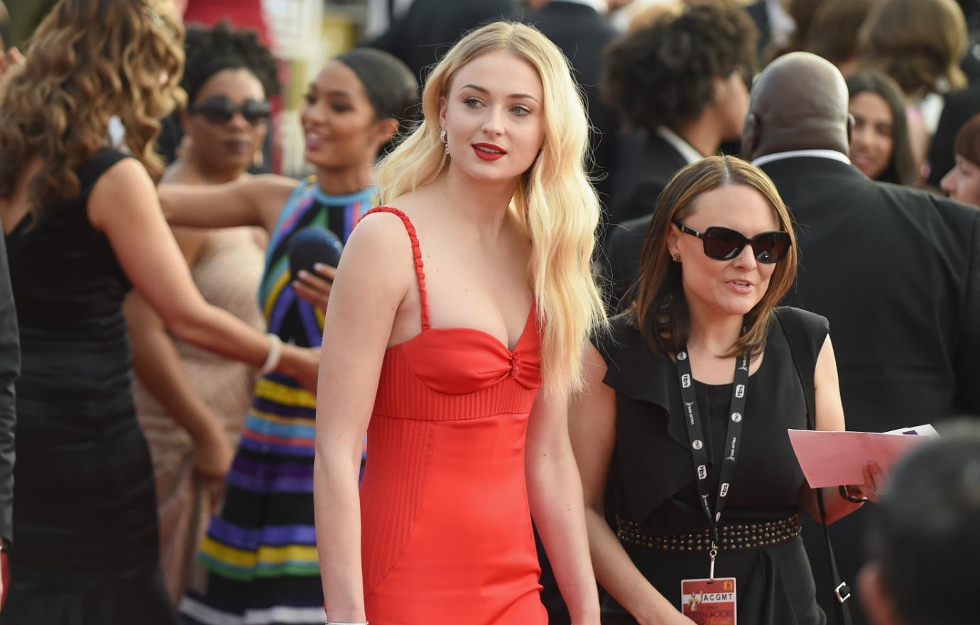 Sophie Turner attended The 23rd Annual Screen Actors Guild Awards at The Shrine Auditorium on January 29, 2017 in Los Angeles, California.