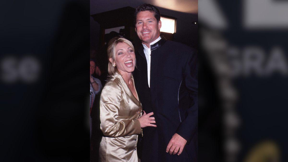 picture of David Hasselhoff and Pamela bach