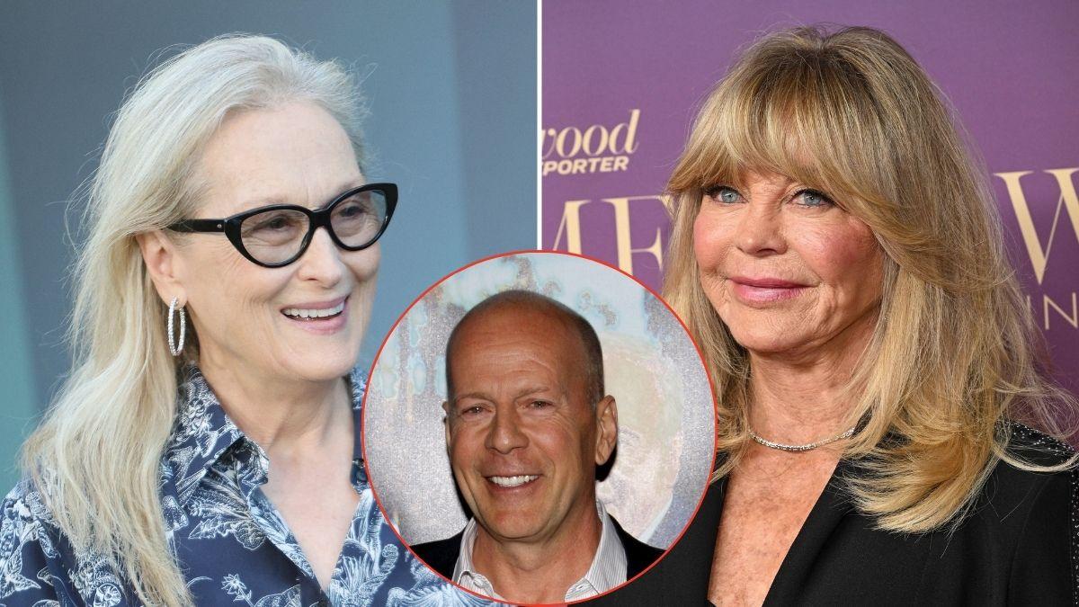 Bruce Willis starred alongside Hawn and Streep in 'Death Becomes Her' despite the actresses' reported on-set tensions.