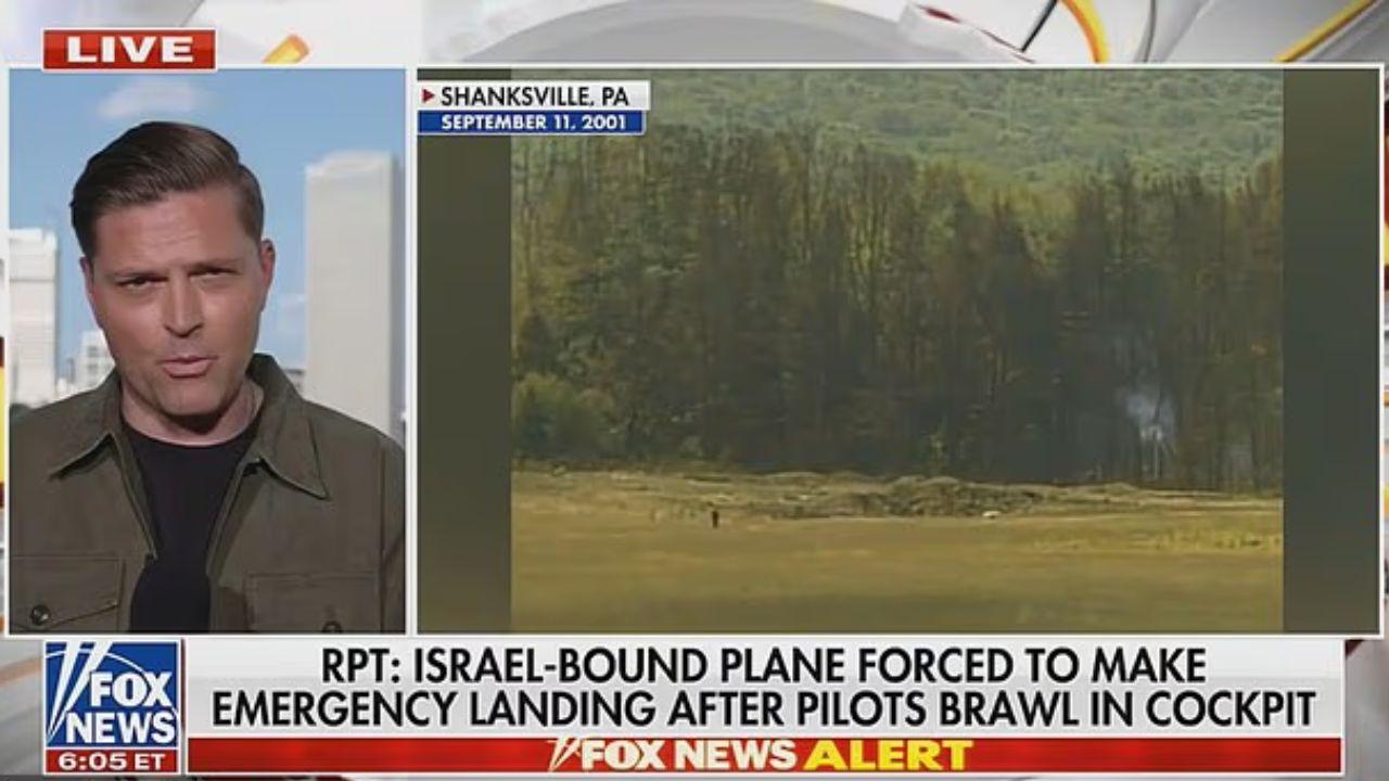 The b-roll flashed on screen while Jeff Paul was reporting on an alleged terror attack overseas.