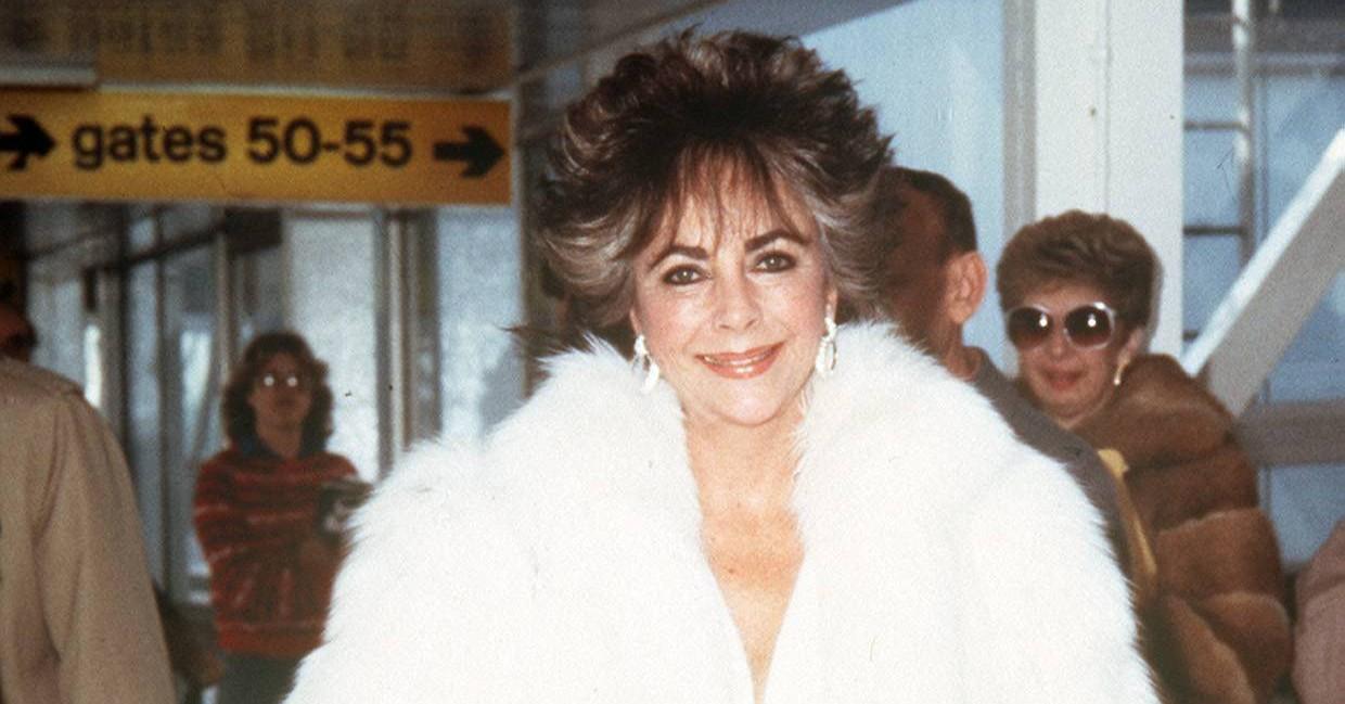 Photo of Elizabeth Taylor. 