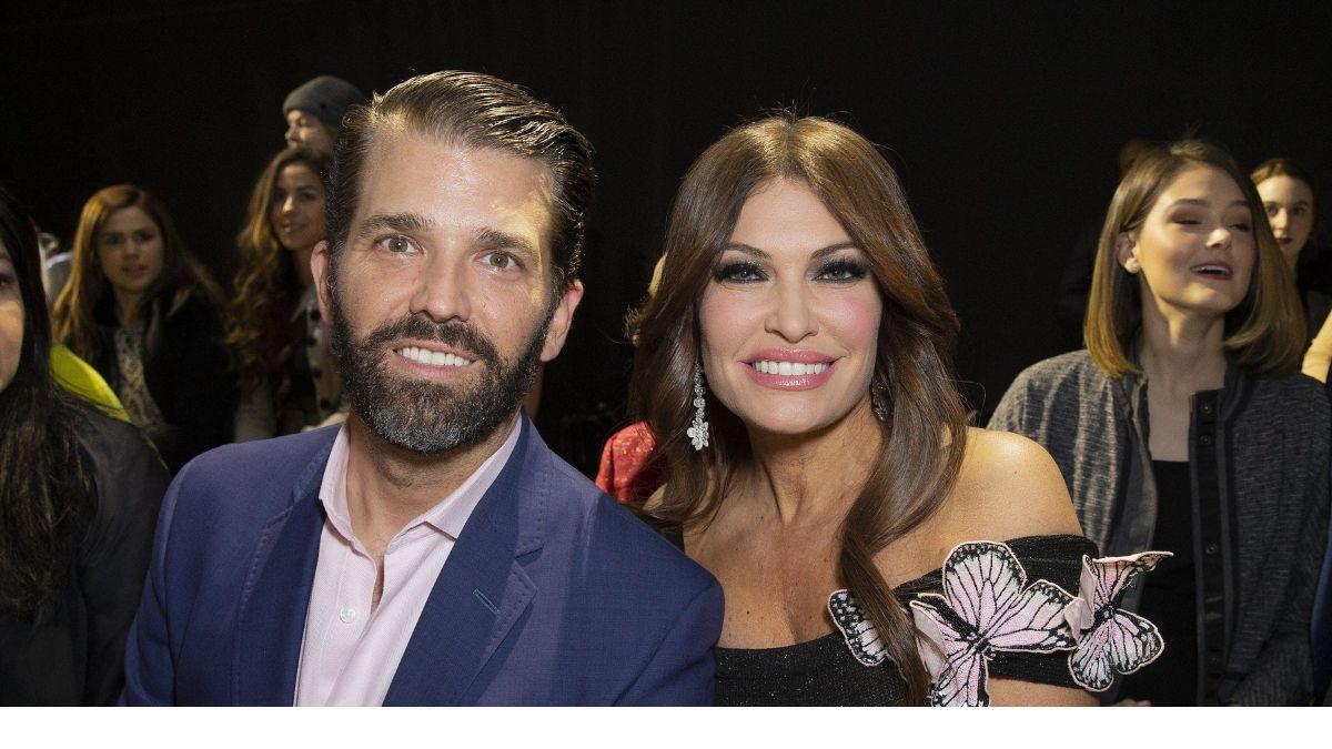 A photo of Donald Trump Jr.and Kimberly Guilfoyle