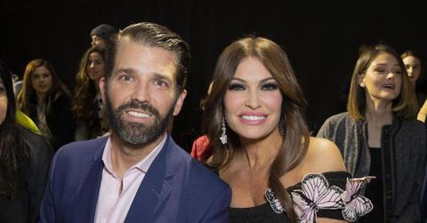 A photo of Donald Trump Jr.and Kimberly Guilfoyle