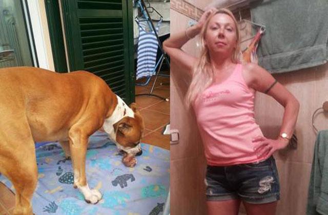 //Russian Woman Feeds German Husband To Dog Spain pp