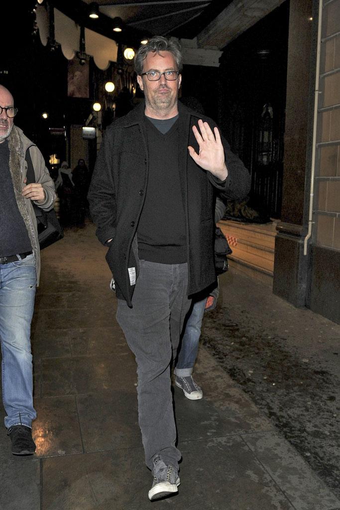 Matthew Perry Weight Gain Disheveled London