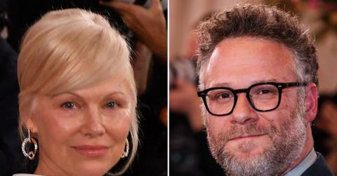 picture of Pamela Anderson and Seth Rogen