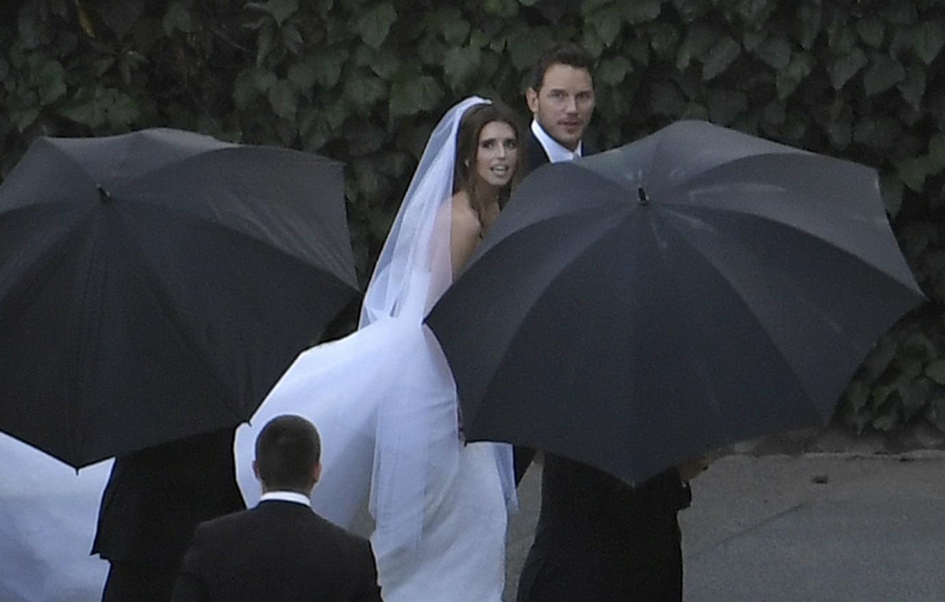 //Chris Pratt Katherine Schwarzenegger wedding