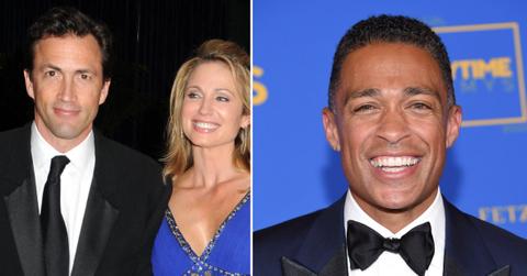 andrew shue spotted rare photo shared son without amy robach pp