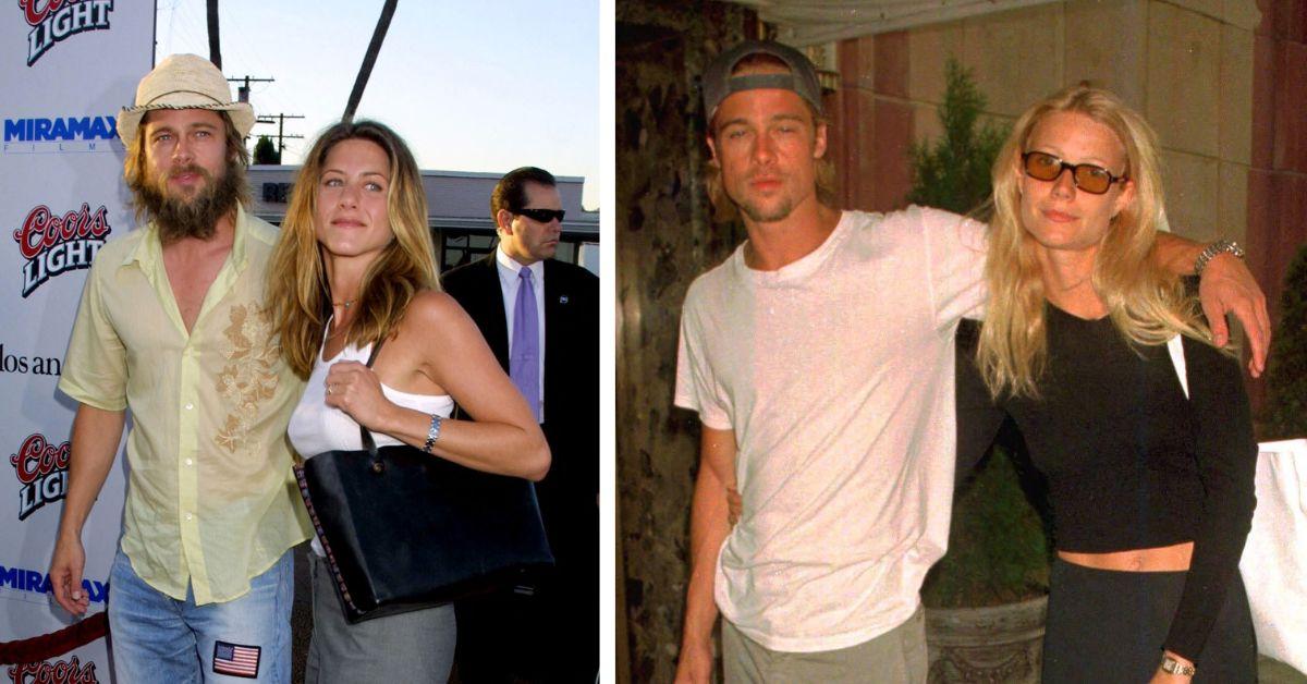 Photo of Brad Pitt, Jennifer Aniston and Gwyneth Paltrow