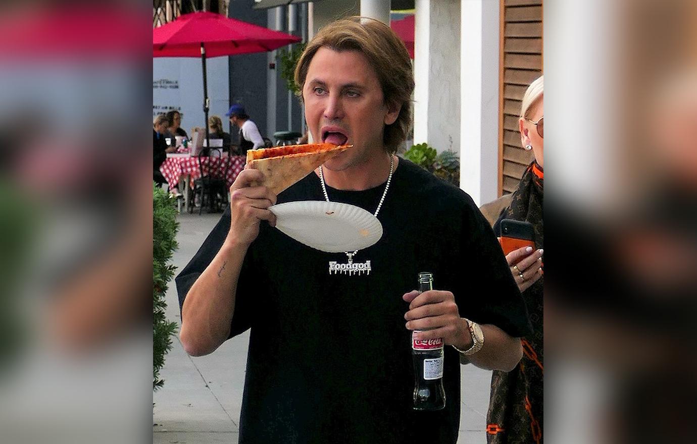 Jonathan Cheban Pizza Face