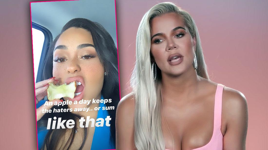 Jordyn Woods Denies She Shaded Khloe Kardashian On Instagram