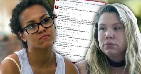 kailyn lowry briana dejesus feud explodes podcast javi marroquin