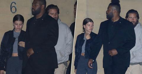 Sofia Richie Scott Disick Date Split