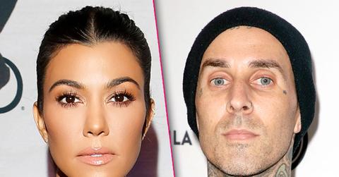 Kourtney and Travis Getting Romantic