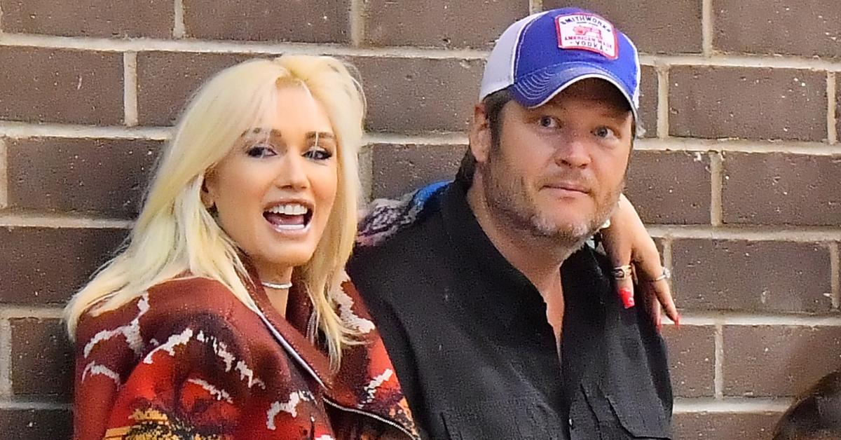 Gwen Stefani & Blake Shelton Are Glowing In First Photos As Married Couple, No Doubt Singer Flashes Giant Wedding Ring For Casual Day In Los Angeles