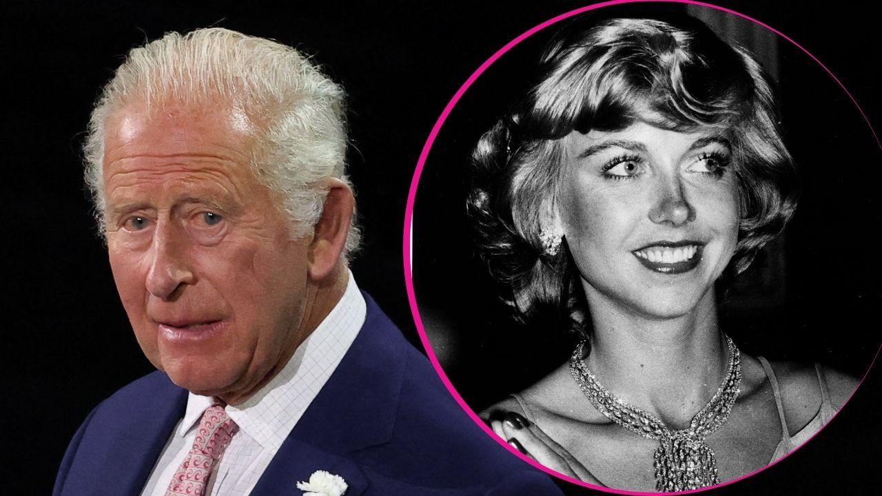 split image of King Charles and Davina Sheffield