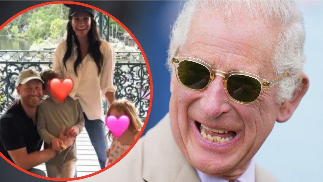 Photo of The Sussexes and King Charles