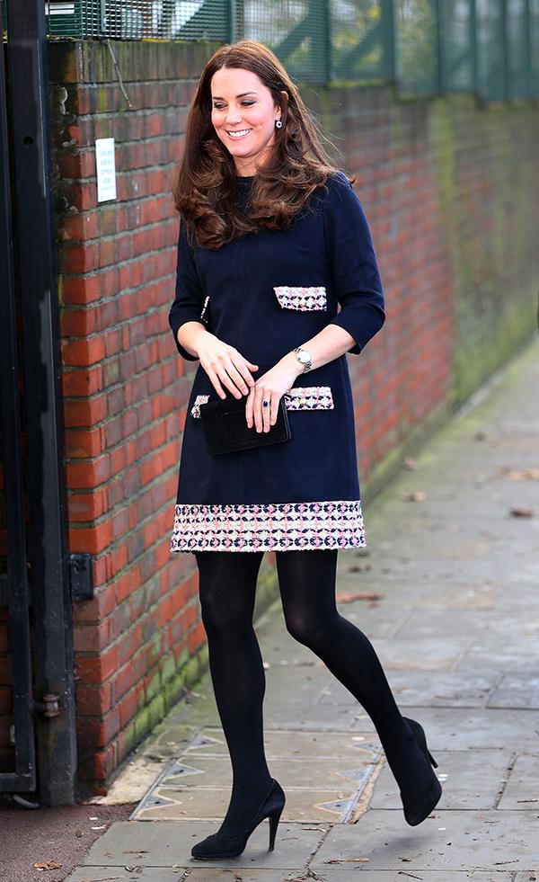 Royal Baby Bump! Pregnant Princess Kate Middleton Shows Off Her ...