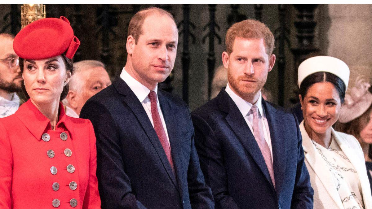 Photo of Kate Middleton, Prince William, Prince Harry and Meghan Markle