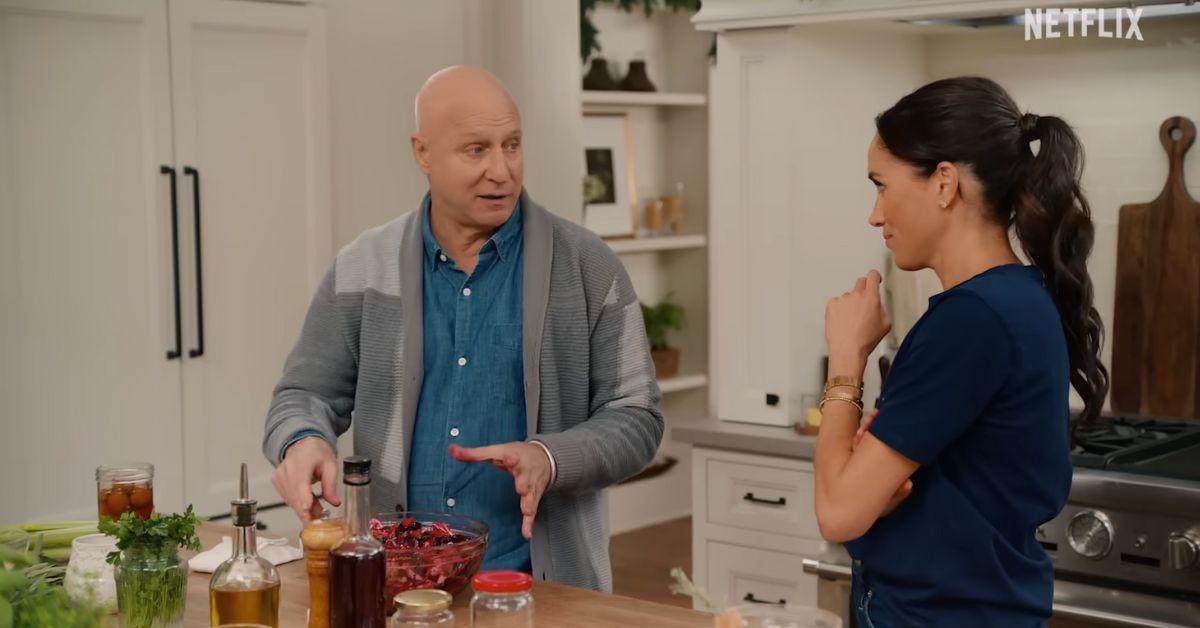 Photo of Meghan Markle and Tom Colicchio