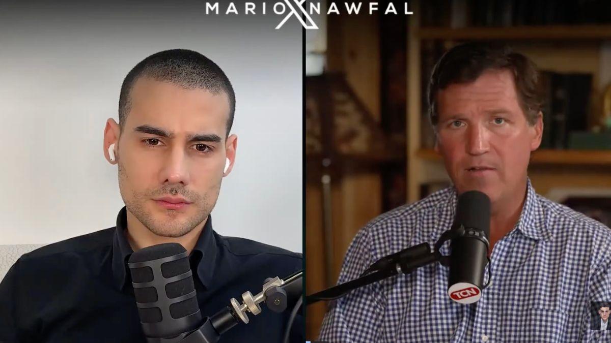 Photo of Mario Nawful, Tucker Carlson