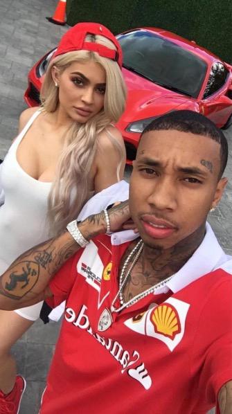 Kylie Jenner Tyga King Cairo Birthday