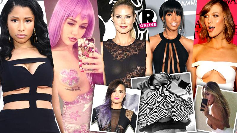 Peek-A-Boob! Celebrities Show Off Their Breast Assets