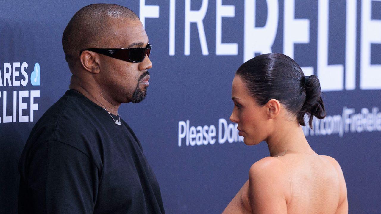 picture of Kanye West and Bianca Censori