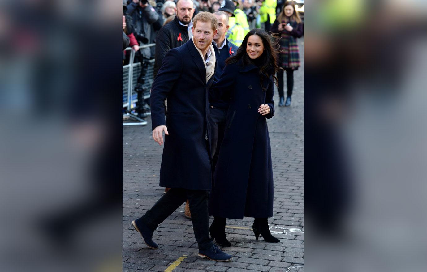 Meghan Markle Prince Harry Royal Walk Engagement