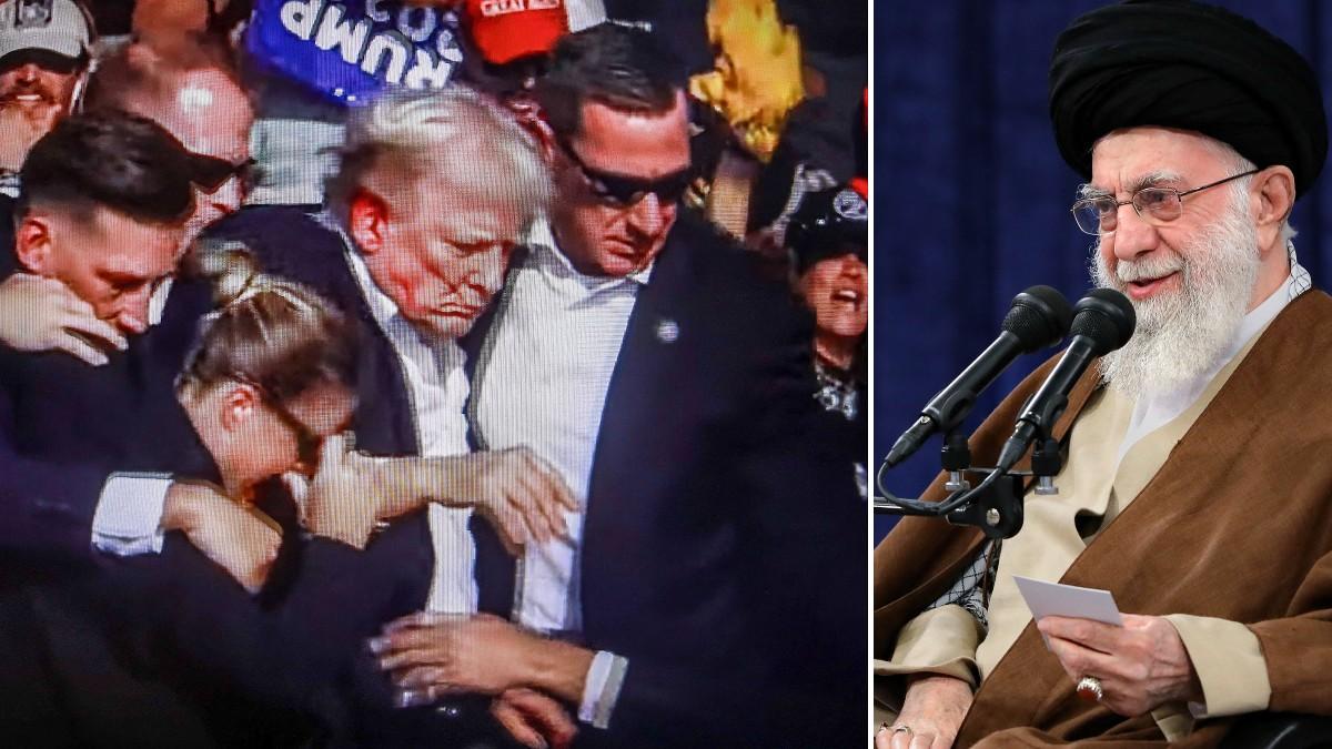 donald trump/Ali Hosseini Khamenei