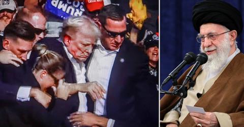 donald trump/Ali Hosseini Khamenei