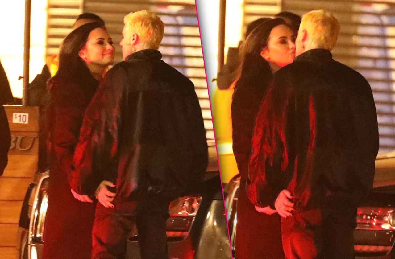 Demi Lovato Kissing Sober Boyfriend Henri Levy