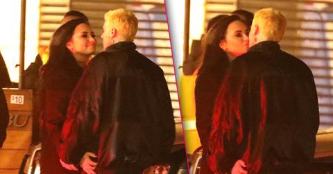 Demi Lovato Kissing Sober Boyfriend Henri Levy