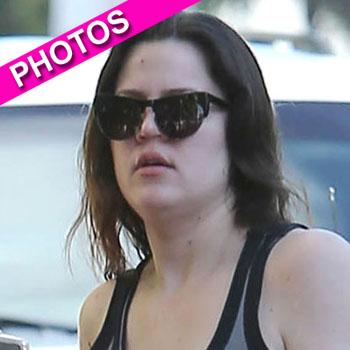 nationalisme Kontrovers Føderale Gym Rat! Khloe Kardashian Shows Off Makeup Free Face During Workout