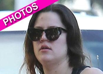 //khloe kardashian no makeup gym