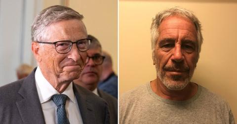 new photo bill gates posing jeffrey epstein accuser