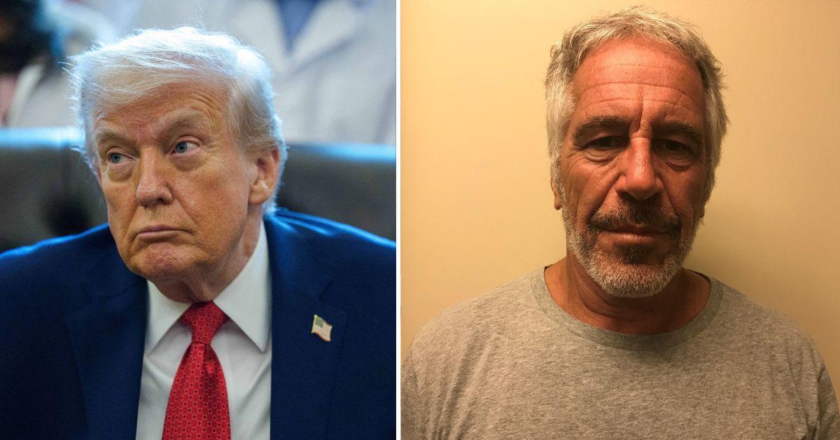 Photo of Donald Trump and Jeffrey Epstein