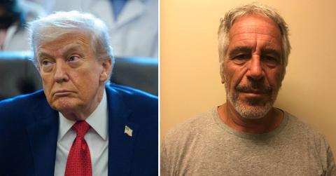 Photo of Donald Trump and Jeffrey Epstein