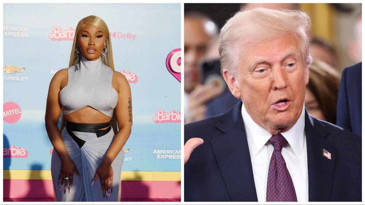 Nicki Minaj and Donald Trump