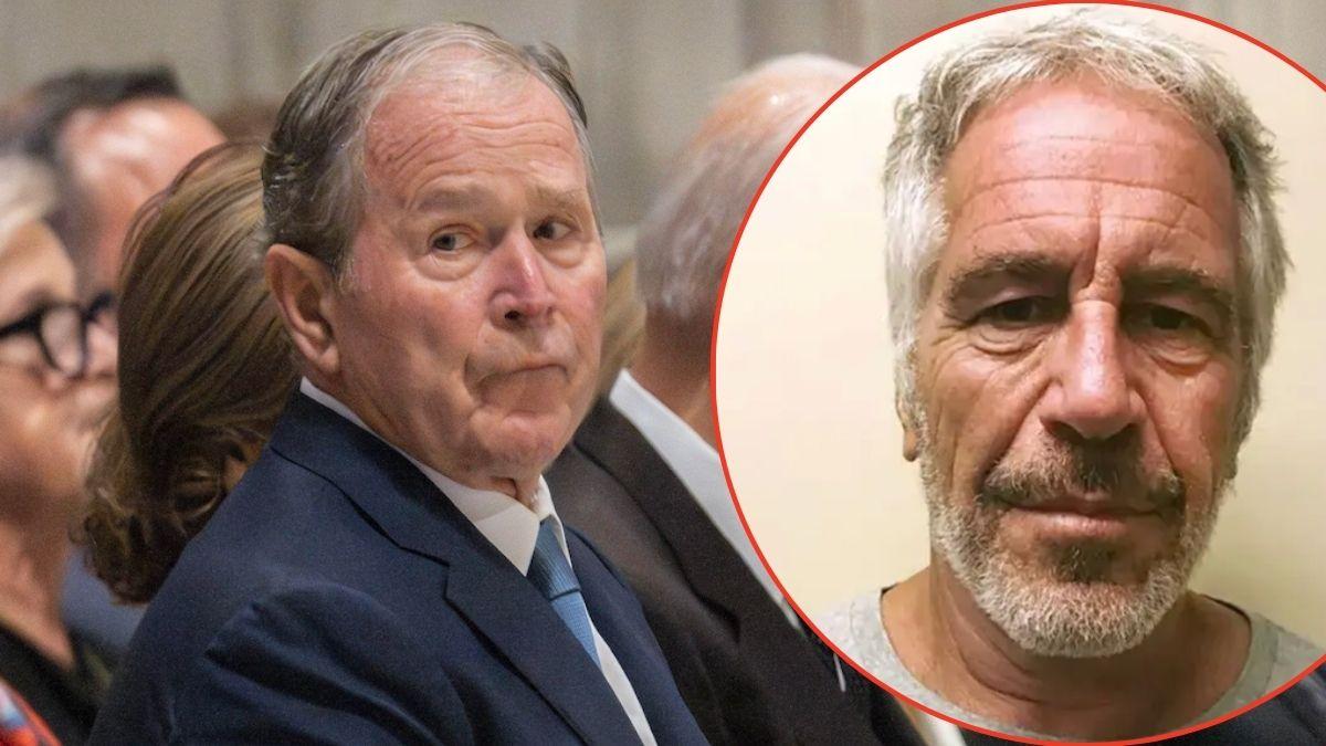 Photo of George W. Bush, Jeffrey Epstein