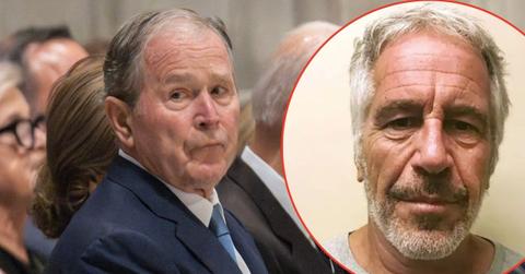 Photo of George W. Bush, Jeffrey Epstein