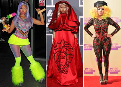 //nicki minaj worst wackiest dressed of the year
