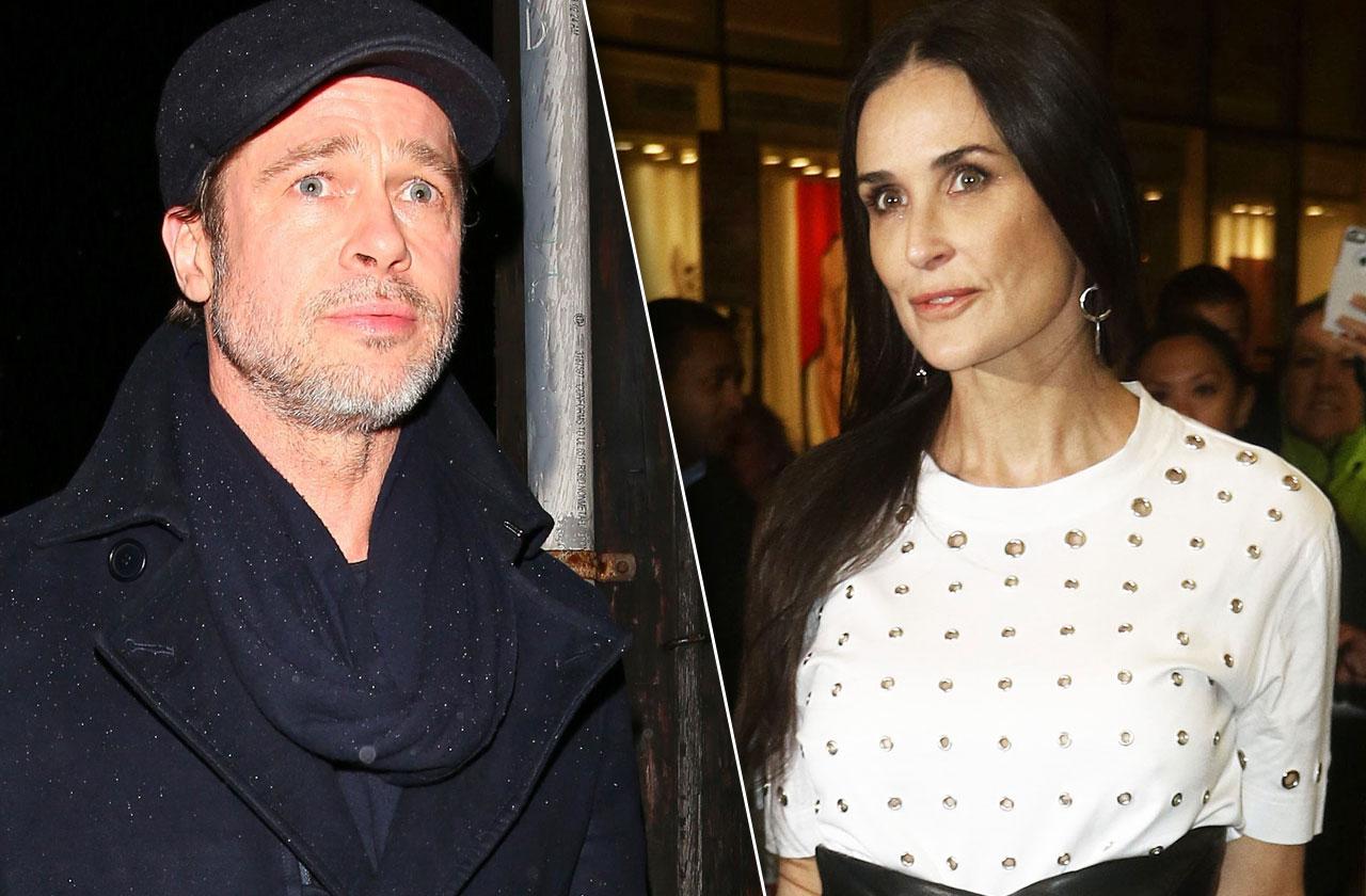 //brad pitt kabbalah demi moore pp