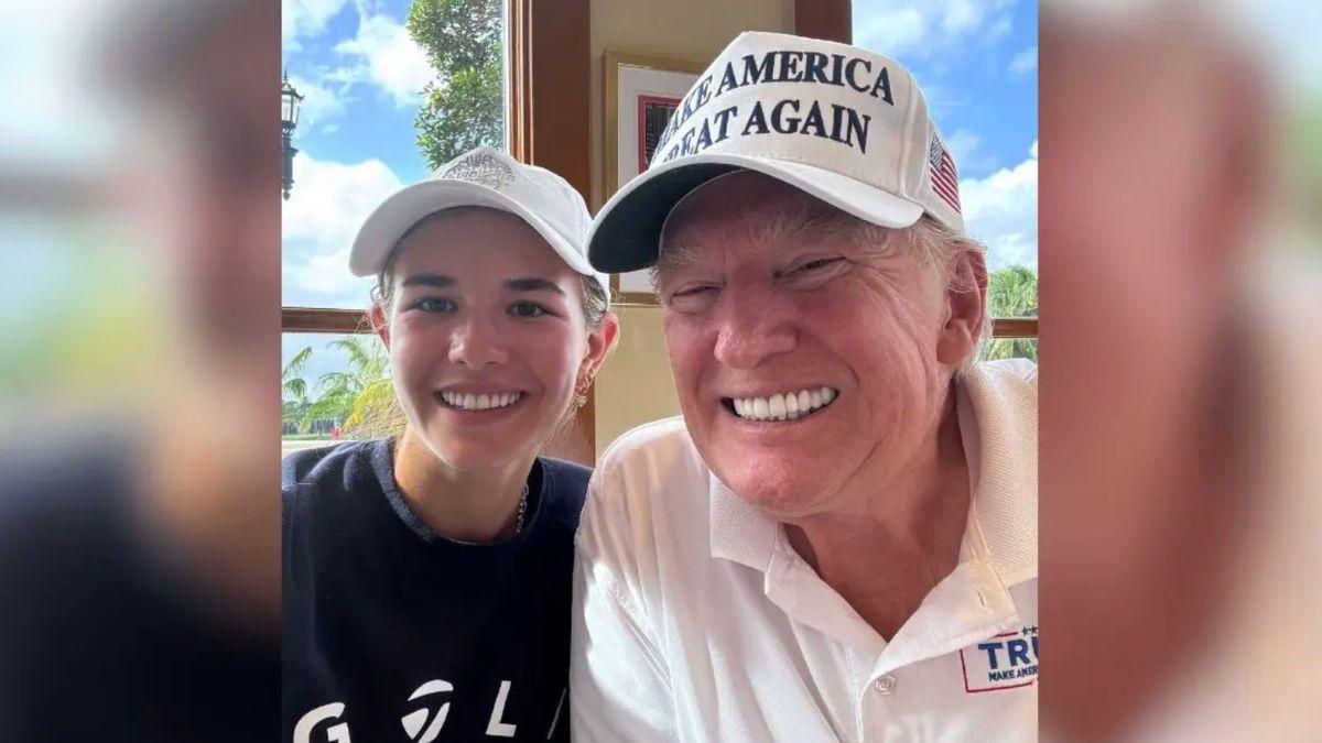 Photo of Kai Trump, Donald Trump