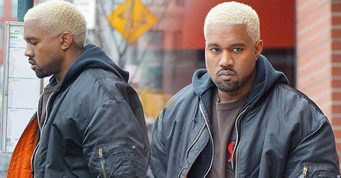 Kanye West Bleached Hair Kim Kardashian Marriage Meltdown
